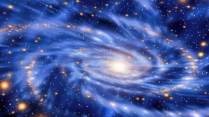 Protoplanetary disk with glowing organic molecules resembling cosmic constellations.
