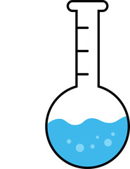 Chemical Tube laboratory Vector Art