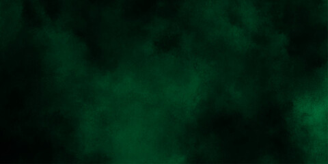 abstract cloud and vapor texture background. Black and Green smoke aquarelle smudge illustration smooth grungy smokey light pastel colors ink glow. Teal color powder explosion © Husni