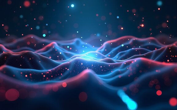 Abstract futuristic design for advertising, technology or business presentation. High quality