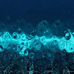 abstract blue background with bubbles