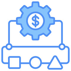 Obraz premium Financial Icon