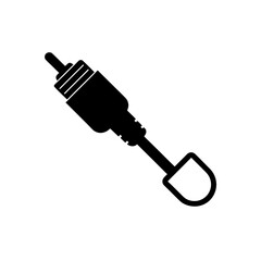 shovel in the garden