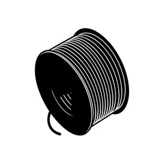 tin can on white background