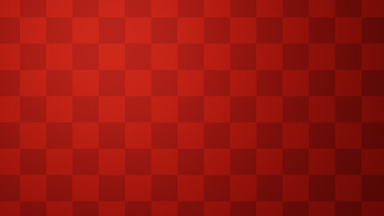 Red checkered pattern Japanese design.