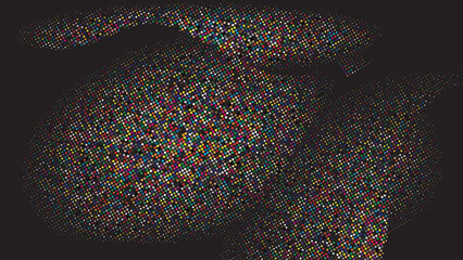 Abstract Dot Background Vector Art Graphics