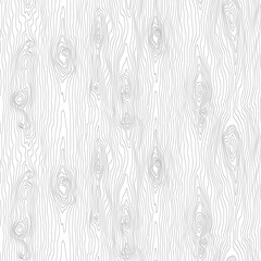 Seamless wood texture, wood plank, black lines on white background, vector design