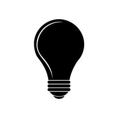 Obraz premium light bulb on white background