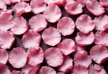 Obraz premium Close up pink rose petals