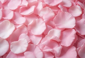 Obraz premium Close up pink rose petals