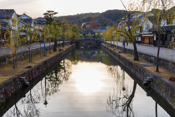 日本の風景・秋　岡山県倉敷市　倉敷美観地区