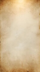 Vintage Aged Parchment Paper Background with Warm Beige Texture