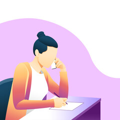 TEAMWORK VECTOR ILLUSTRATION DESIGN WITH COLORFULL GRADATION 01