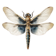Obraz premium dragonfly vintage natural history illustration