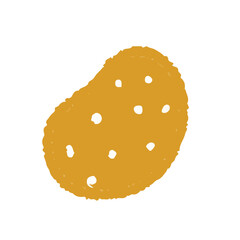 テッガキの可愛いジャガイモのイラスト