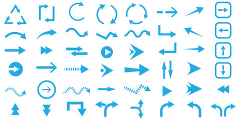 Arrow icon set, arrow cursor collection, black arrows icons vector set. Set of big black vector arrows. Arrow icon. Mega set of vector arrows. Set of many different arrow icon. Black long arrow icon