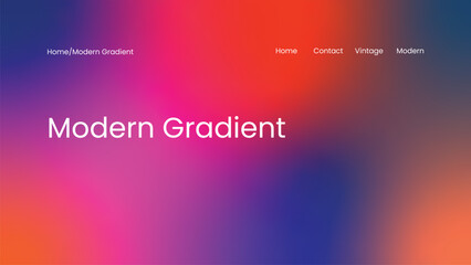 Colorful modern gradients on white for professional templates.