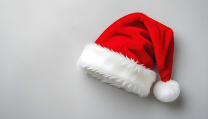 Get Festive with this Classic Santa Hat for Holiday Cheer and Christmas Magic, perfect for backgrounds, cards, and social media posts this season