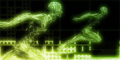 Fotobehang Muziek Technology Innovation  © kentoh