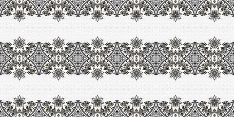 black and white background with flowers and flowers