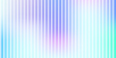 Aesthetic ribbed fractal glass texture. Modern pink, blue and purple gradient pattern. Frosted acrylic surface of door, window, roofs. Wavy striped blurry wallpaper. Vector bg.