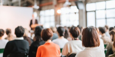 Professional Civic Engagement Townhall Modern Community Discussion and Public Participation for Progressive Advertising