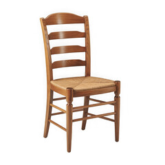 wooden chair isolated on transparent background-