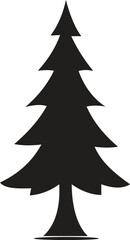Evergreen Silhouette Nature's Emblem
