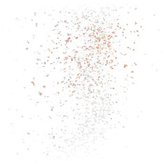 Spectacular burst of vibrant confetti creates a celebratory atmosphere perfect for events, parties, or adding a touch of festive fun to any design project