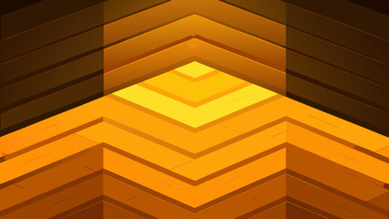 Glowing Layered Oak Parquet Texture Background