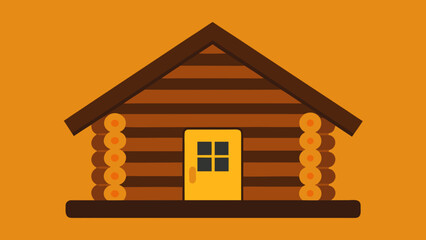 Photorealistic log cabin wall wooden texture background