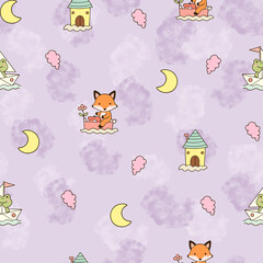 Cute teddy all over pattern print illustrations vector art.all over for mens,womens,boby,girls.textile all over. with geometrical,abstrat, flower, cortoon and etc.flower all over with geometrical .
