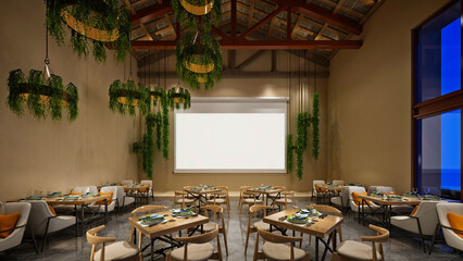 interior of restaurant