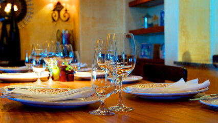 wedding reception table
