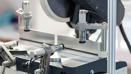 close up of a microscope