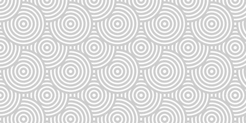 Naklejka premium seamless swirl circle fabric overlapping element decorative texture background 