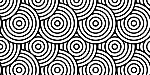 seamless swirl circle fabric overlapping element decorative texture background	
