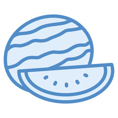 Watermelon Icon Element For Design