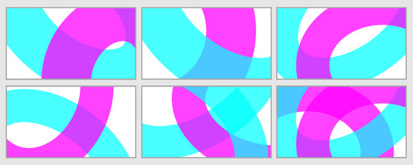 Horizontal posters in modern minimal simple style for corporate identity, branding, social media advertising, promo. Modern layout design template backgound or Creative covers horizontal banner set.