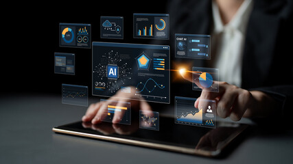 AI Assistant Brain Processor with LLM Technology, Big Data, Machine Learning, Generative AI for...