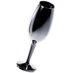 Champagne Glass 3D Icon for New Year's Eve