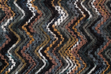 Boucle suiting fabric background texture.