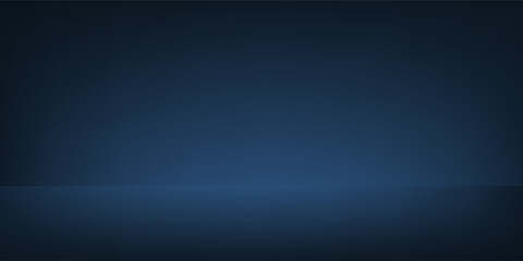 Modern wall studio room blue background for displaying your products art simple abstract