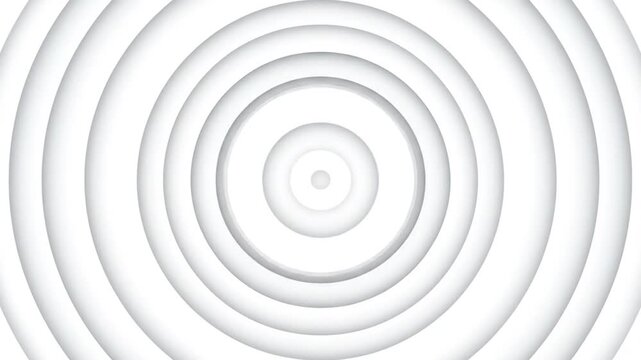 Concentric circles creating a sense of depth and perspective