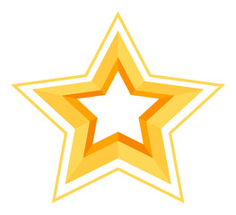 golden star clipart star shiny illustration decoration 