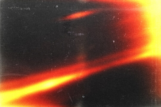light leaks overlay effect with blur orange light,retro film distressed flare light leak on black background,abstract analog film burn red light leak,Leaked camera poster photo effect mockup