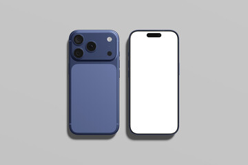 Phone Screen Blank Mockup