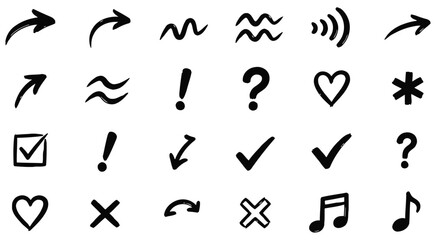 Symbol Grid Icon Collection