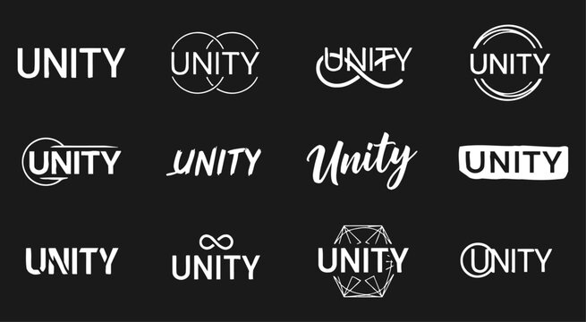 Unity Logo Typography Grid