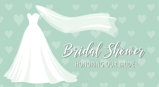 Bridal Shower Gown Invite - Powered by Adobe